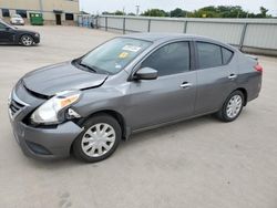 Salvage cars for sale from Copart Wilmer, TX: 2016 Nissan Versa S