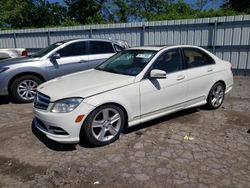 Salvage cars for sale at West Mifflin, PA auction: 2011 Mercedes-Benz C 300 4matic