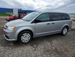 Salvage cars for sale from Copart Woodhaven, MI: 2019 Dodge Grand Caravan SE