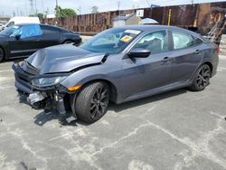 Honda salvage cars for sale: 2021 Honda Civic Sport