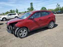 Salvage cars for sale from Copart Montreal Est, QC: 2010 Hyundai Tucson GLS