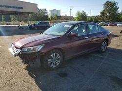 Honda salvage cars for sale: 2014 Honda Accord LX