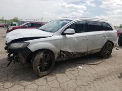 Salvage cars for sale at Dyer, IN auction: 2015 Audi Q7 TDI Premium Plus