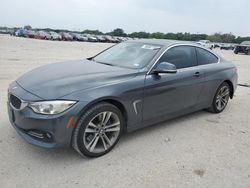Salvage cars for sale at San Antonio, TX auction: 2016 BMW 435 XI