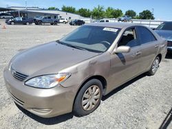 Salvage cars for sale from Copart Sacramento, CA: 2005 Toyota Camry LE