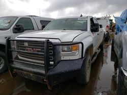 Salvage trucks for sale at Brighton, CO auction: 2015 GMC Sierra K2500 Heavy Duty