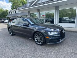Salvage cars for sale at North Billerica, MA auction: 2012 Audi A7 Prestige