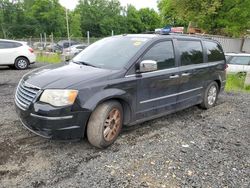 Salvage cars for sale at Finksburg, MD auction: 2010 Chrysler Town & Country Limited