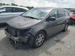 Salvage cars for sale at Cahokia Heights, IL auction: 2011 Honda Odyssey EXL
