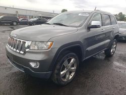 Salvage cars for sale from Copart New Britain, CT: 2011 Jeep Grand Cherokee Overland