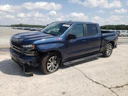 Salvage cars for sale at Lumberton, NC auction: 2021 Chevrolet Silverado K1500 RST