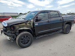 Salvage cars for sale from Copart Orlando, FL: 2017 Toyota Tundra Crewmax SR5