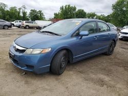 Salvage cars for sale from Copart Baltimore, MD: 2009 Honda Civic LX