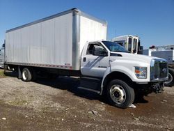 Salvage trucks for sale at Columbia Station, OH auction: 2021 Ford F750 Super Duty