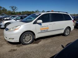 Salvage cars for sale at Des Moines, IA auction: 2010 Toyota Sienna XLE