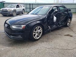 Salvage cars for sale at Chicago Heights, IL auction: 2013 Audi S4 Premium Plus