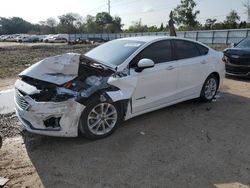 Salvage cars for sale at Riverview, FL auction: 2019 Ford Fusion SE