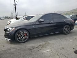 Salvage cars for sale from Copart Colton, CA: 2016 Mercedes-Benz C 450 4matic AMG