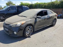 Salvage cars for sale from Copart San Martin, CA: 2015 KIA Forte SX