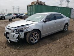 Salvage cars for sale at Elgin, IL auction: 2012 Chevrolet Malibu LS