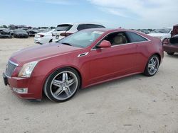 Salvage cars for sale at San Antonio, TX auction: 2011 Cadillac CTS Premium Collection