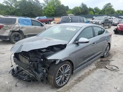 Hyundai salvage cars for sale: 2018 Hyundai Elantra Sport