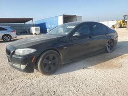 Salvage cars for sale at Andrews, TX auction: 2011 BMW 528 I