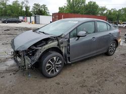 Vehiculos salvage en venta de Copart Baltimore, MD: 2013 Honda Civic EXL