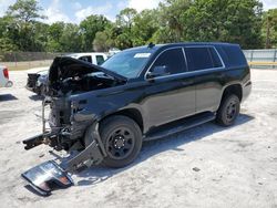 Salvage cars for sale at Fort Pierce, FL auction: 2016 Chevrolet Tahoe Police