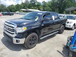 Salvage cars for sale from Copart Savannah, GA: 2016 Toyota Tundra Crewmax SR5