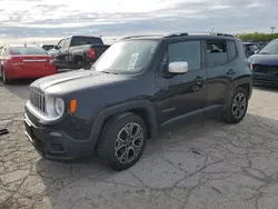 Salvage cars for sale at Indianapolis, IN auction: 2015 Jeep Renegade Limited