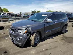 Jeep salvage cars for sale: 2015 Jeep Grand Cherokee Limited