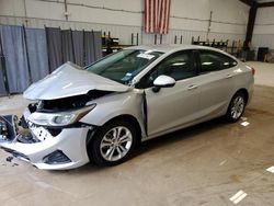 Salvage cars for sale at San Antonio, TX auction: 2019 Chevrolet Cruze LS