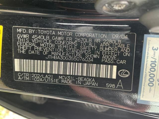 2005 Lexus ES 330