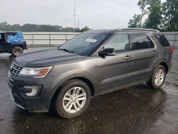 Salvage cars for sale from Copart Dunn, NC: 2017 Ford Explorer XLT