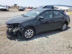 Buy Salvage Cars For Sale now at auction: 2015 Toyota Corolla L