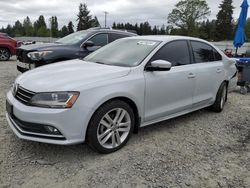 Salvage cars for sale at Graham, WA auction: 2017 Volkswagen Jetta SEL