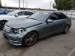 Vehiculos salvage en venta de Copart Rancho Cucamonga, CA: 2012 Mercedes-Benz C 250