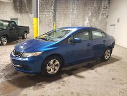 Salvage cars for sale at Chalfont, PA auction: 2015 Honda Civic LX