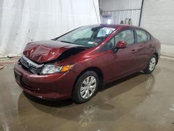 Vehiculos salvage en venta de Copart Central Square, NY: 2012 Honda Civic LX