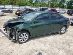 Salvage cars for sale from Copart Hampton, VA: 2015 Toyota Corolla L