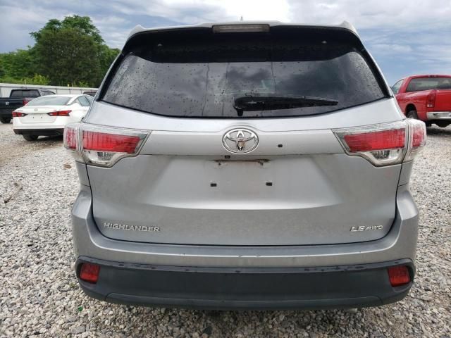 2014 Toyota Highlander LE