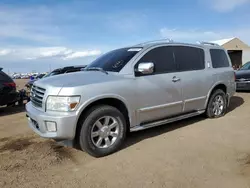 Salvage cars for sale at Brighton, CO auction: 2006 Infiniti QX56