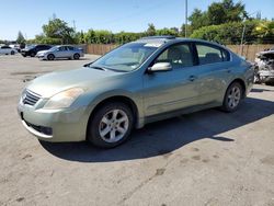 Salvage cars for sale at San Martin, CA auction: 2008 Nissan Altima Hybrid