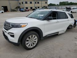 Salvage cars for sale at Wilmer, TX auction: 2023 Ford Explorer Limited