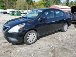 Salvage cars for sale from Copart Mendon, MA: 2015 Nissan Versa S