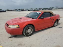 Salvage cars for sale at San Antonio, TX auction: 2000 Ford Mustang