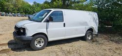 Salvage trucks for sale at North Billerica, MA auction: 2015 Chevrolet Express G2500