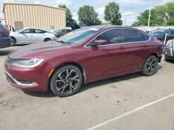 Chrysler 200 salvage cars for sale: 2015 Chrysler 200 Limited