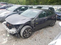 Salvage cars for sale from Copart North Billerica, MA: 2016 Honda Civic EX